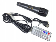Difuzor portabil multimedia fără fir pentru petrecere Karaoke cu microfon