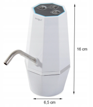 Pompă electrică pentru sticle de apă cu filtru