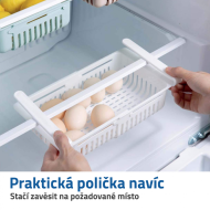 Cutie de depozitare reglabilă practică pentru varianta frigiderului frigibox: pachet 1 bucată