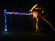 Lumini de Crăciun în aer liber/în interior 10 m - 100 LED culoare L11361