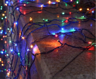 Lumini de Crăciun în aer liber/în interior 10 m - 100 LED culoare L11361