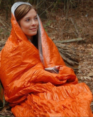 Sac de dormit termic pentru camping în aer liber de urgență