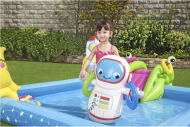Piscină gonflabilă pentru copii, piscină pentru copii cu tobogan Bestway 53126