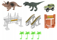 Pista de mașini cu dinozauri Pista de mașini cu dinozauri Pista de mașini cu dinozauri