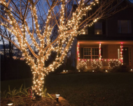 Luminițe de Crăciun pentru exterior/interior - 100 LED-uri - alb cald, 8 moduri, 8m