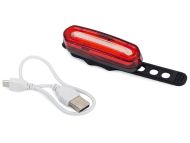 Reîncărcabilă USB Bike Light Red