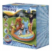Piscină gonflabilă pentru copii cu tobogan Bestway 53069