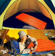 Sac de dormit termic pentru camping în aer liber de urgență