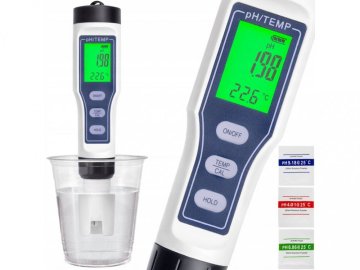 Digital Water Electronic PH Meter, 4in1 Water Quality Meter cu afișaj LCD