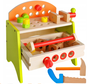 Atelier din lemn pentru copii pentru bricolaj