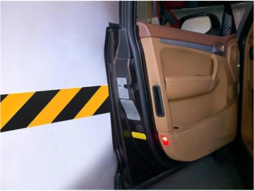Protecție pentru ușa vehiculului pentru peretele garajului 50 x 10 x 1,5 cm